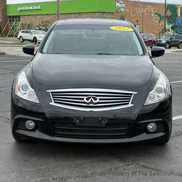 2012 INFINITI G37 Sedan 4DR X 4WD W/PREMIU, NAVIGATION & SPORT PACKAGES - 23021582 - 4