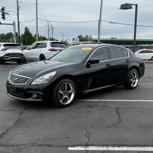 2012 INFINITI G37 Sedan 4DR X 4WD W/PREMIU, NAVIGATION & SPORT PACKAGES - 23021582 - 6