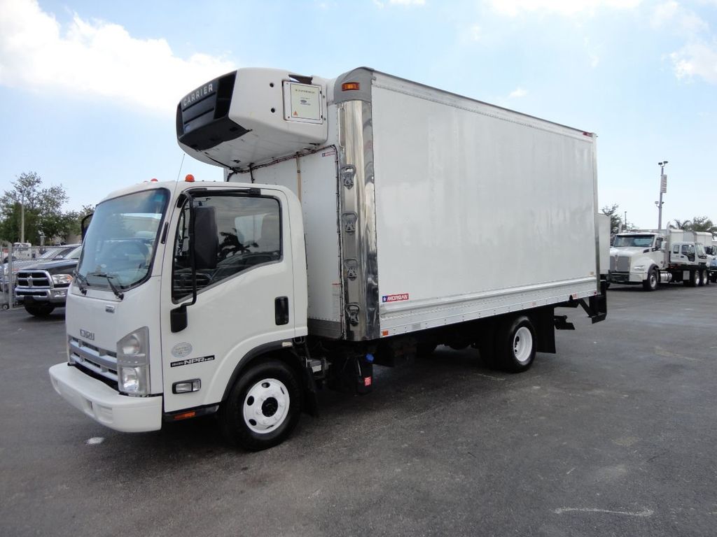 2012 Isuzu NPR HD 16FT REFRIGERATED BOX / SELF CONTAINED CARRIER UNIT - 17538040 - 0