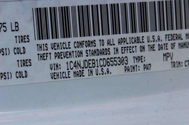 2012 Jeep Compass 4WD 4dr Latitude - 22959355 - 9