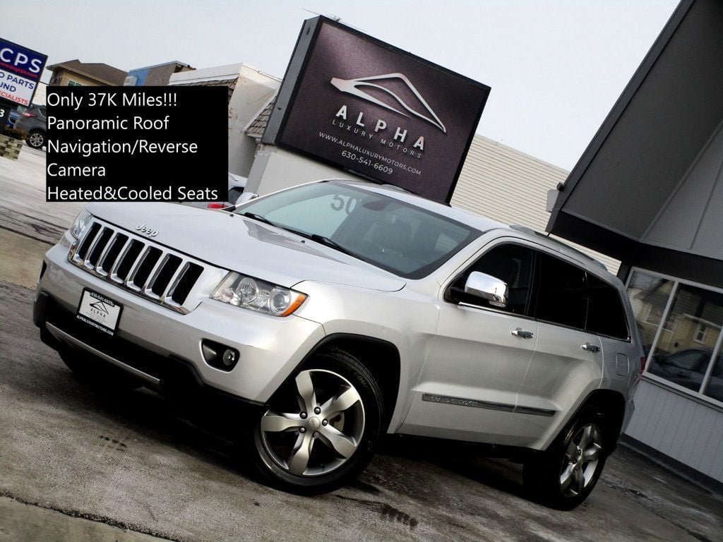 2012 Jeep Grand Cherokee 4WD 4dr Overland - 22982864 - 42