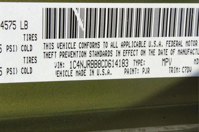 2012 Jeep Patriot 4WD 4dr Sport - 23004577 - 7