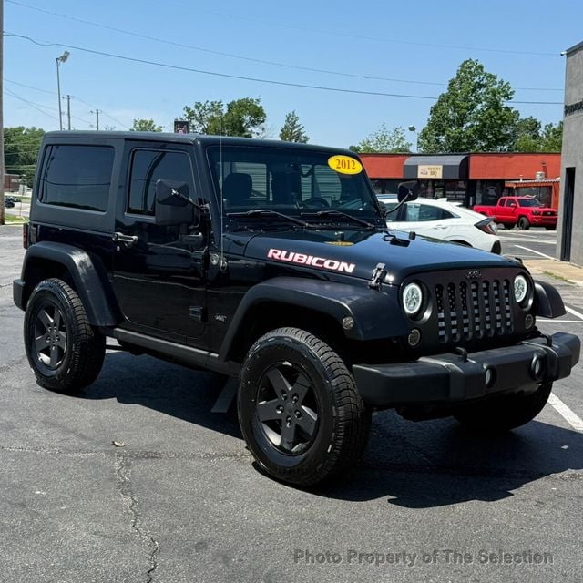 2012 Jeep Wrangler 4WD 2DR RUBICON W/HARDTOP & CONVENIENCE PACKAGE - 23029213 - 1
