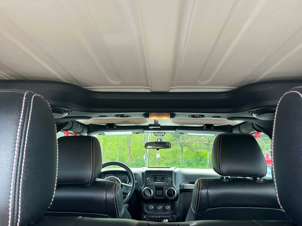 2012 Jeep Wrangler Lifted 2 Door Wrangler Hard Top 4x4 JK - 22998031 - 36