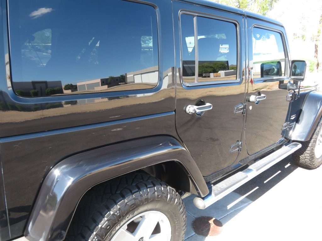 2012 Jeep Wrangler Unlimited 1OWNER AZ JEEP WRANGLER 4DR HARTOP SAHARA EXTRA CLEAN - 22932904 - 9