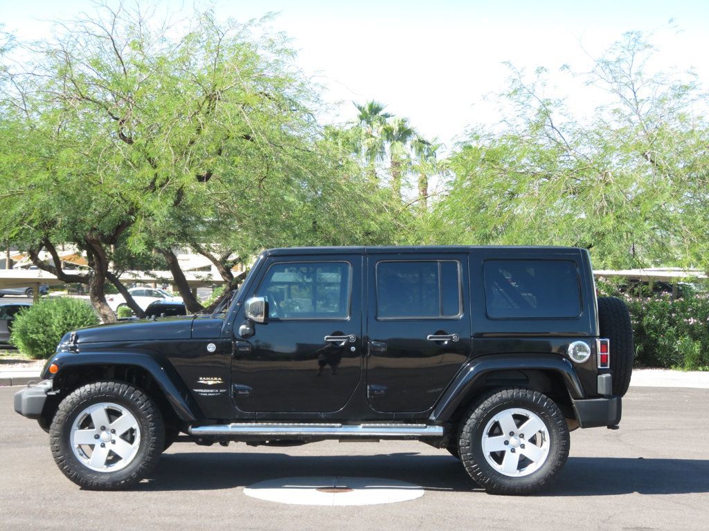 2012 Jeep Wrangler Unlimited 1OWNER AZ JEEP WRANGLER 4DR HARTOP SAHARA EXTRA CLEAN - 22932904 - 1