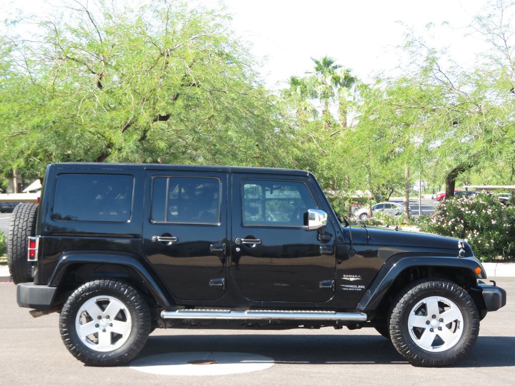 2012 Jeep Wrangler Unlimited 1OWNER AZ JEEP WRANGLER 4DR HARTOP SAHARA EXTRA CLEAN - 22932904 - 2