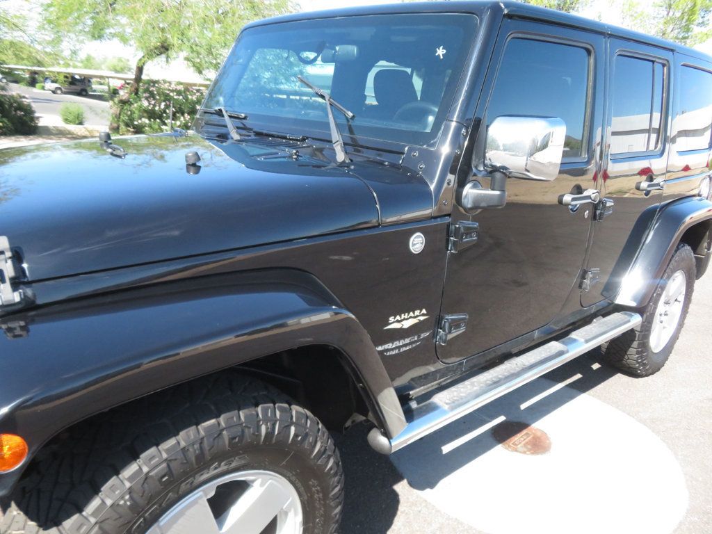 2012 Jeep Wrangler Unlimited 1OWNER AZ JEEP WRANGLER 4DR HARTOP SAHARA EXTRA CLEAN - 22932904 - 7