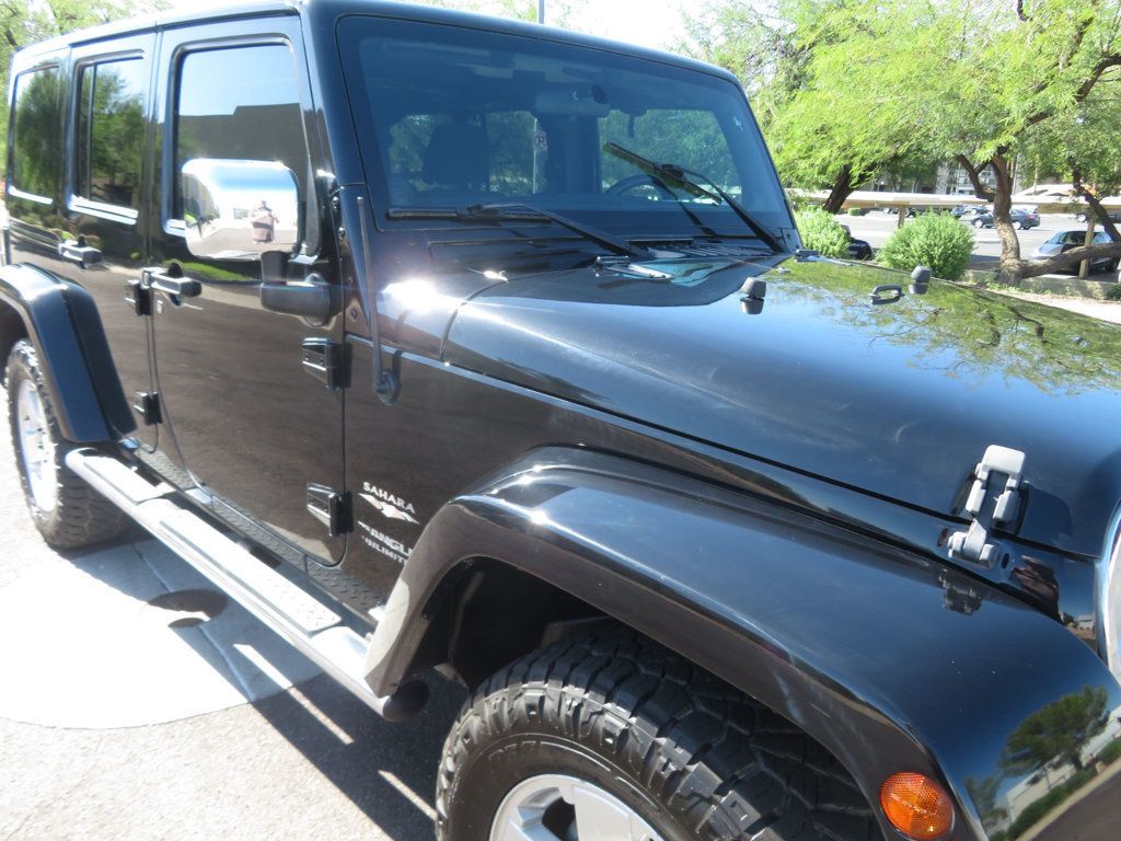 2012 Jeep Wrangler Unlimited 1OWNER AZ JEEP WRANGLER 4DR HARTOP SAHARA EXTRA CLEAN - 22932904 - 8