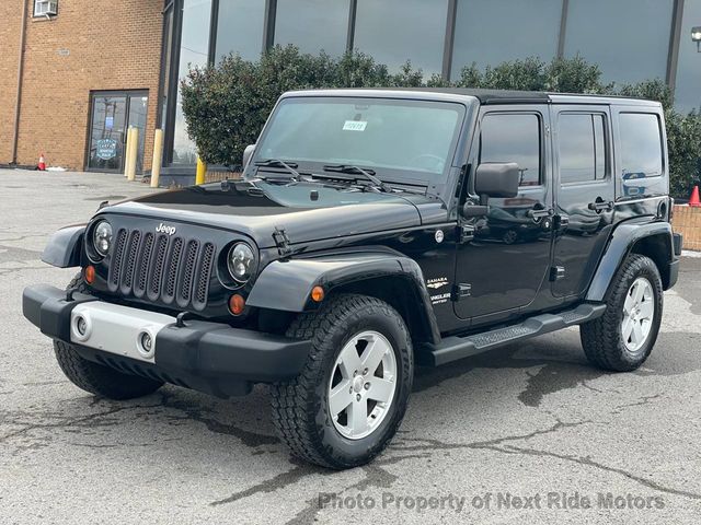 2012 Jeep Wrangler Unlimited 2012 JEEP WRANGLER UNLIMITED SAHARA 4WD SERVICED 615-730-9991 - 22978018 - 2