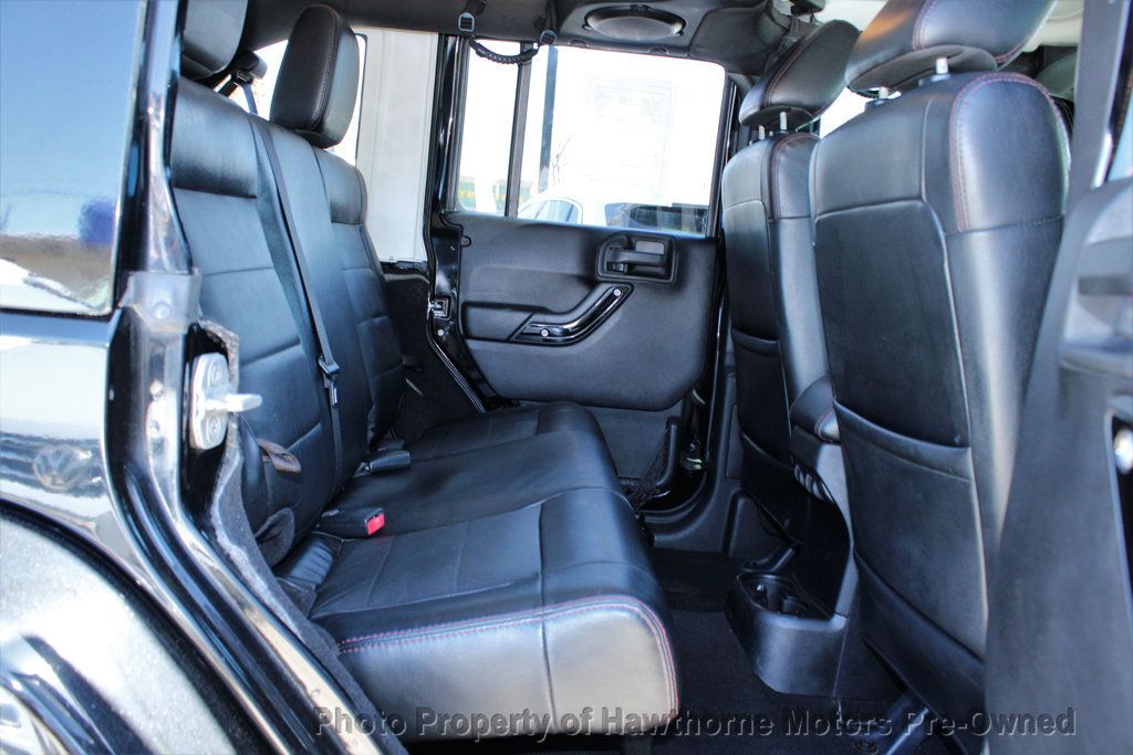 2012 Jeep Wrangler Unlimited Jeep Wrangler Sahara Altitude Limited 4WD - 22986404 - 11