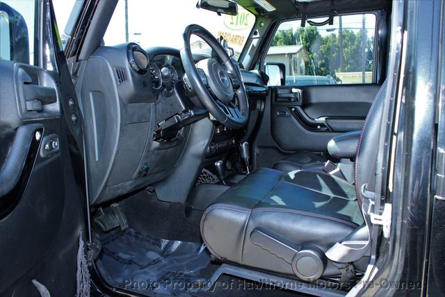 2012 Jeep Wrangler Unlimited Jeep Wrangler Sahara Altitude Limited 4WD - 22986404 - 17