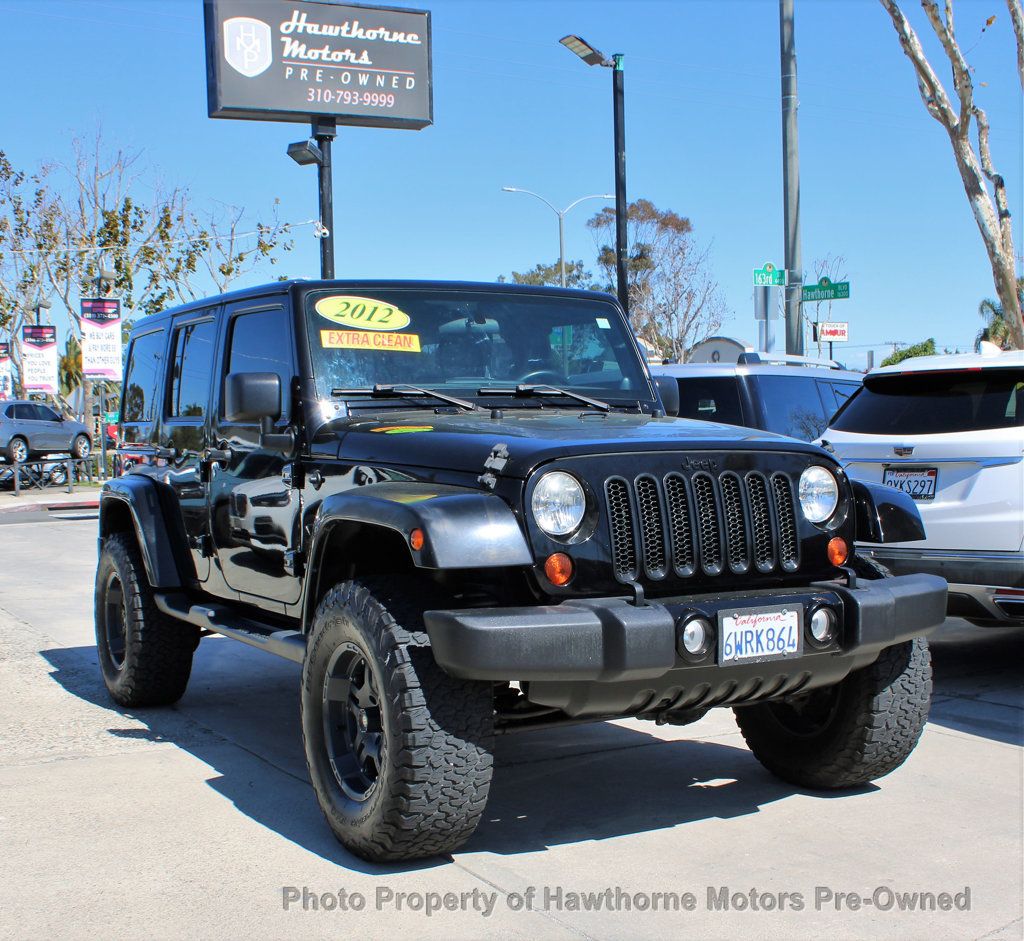 2012 Jeep Wrangler Unlimited Jeep Wrangler Sahara Altitude Limited 4WD - 22986404 - 18