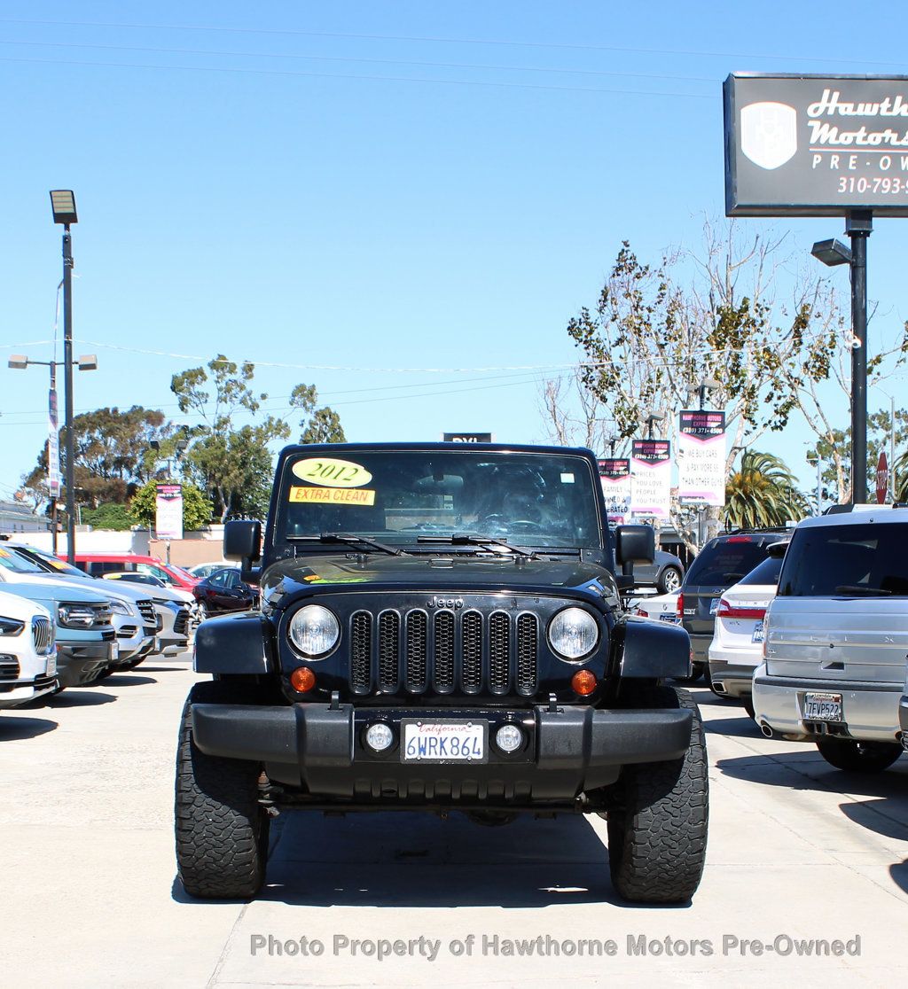 2012 Jeep Wrangler Unlimited Jeep Wrangler Sahara Altitude Limited 4WD - 22986404 - 2