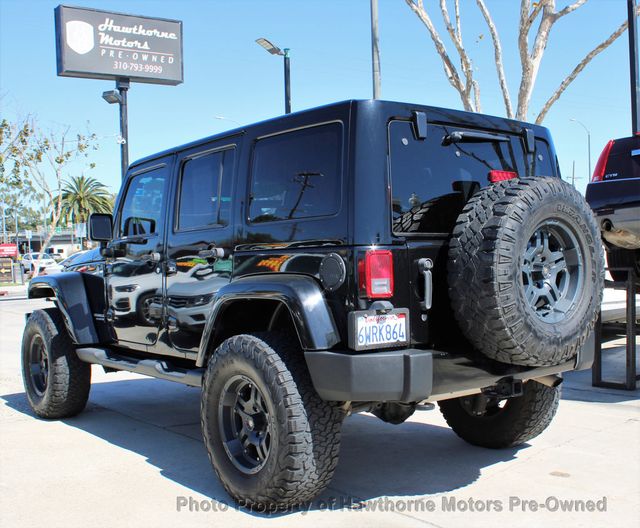 2012 Jeep Wrangler Unlimited Jeep Wrangler Sahara Altitude Limited 4WD - 22986404 - 4