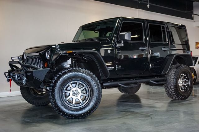 2012 Jeep Wrangler Unlimited *Sahara* *Lifted/Wheels* *Winch* *Only 24k Miles* - 22959956 - 0