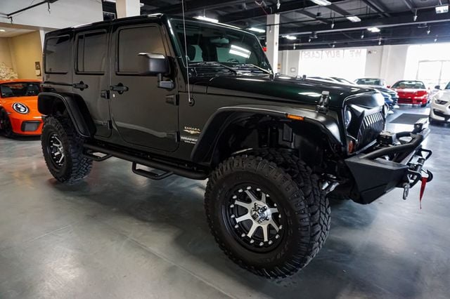 2012 Jeep Wrangler Unlimited *Sahara* *Lifted/Wheels* *Winch* *Only 24k Miles* - 22959956 - 1