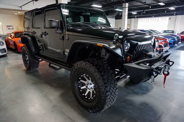 2012 Jeep Wrangler Unlimited *Sahara* *Lifted/Wheels* *Winch* *Only 24k Miles* - 22959956 - 3