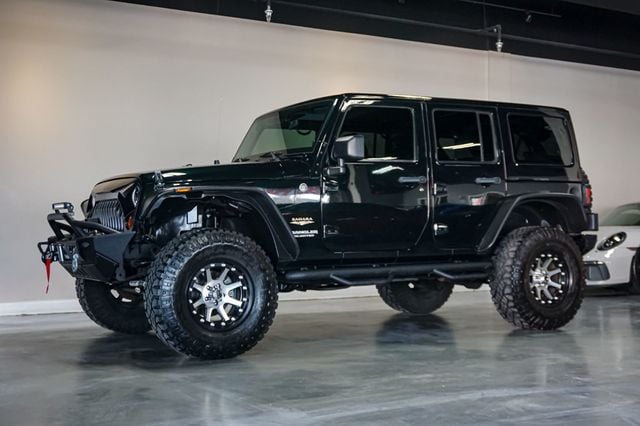 2012 Jeep Wrangler Unlimited *Sahara* *Lifted/Wheels* *Winch* *Only 24k Miles* - 22959956 - 53