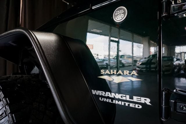2012 Jeep Wrangler Unlimited *Sahara* *Lifted/Wheels* *Winch* *Only 24k Miles* - 22959956 - 58