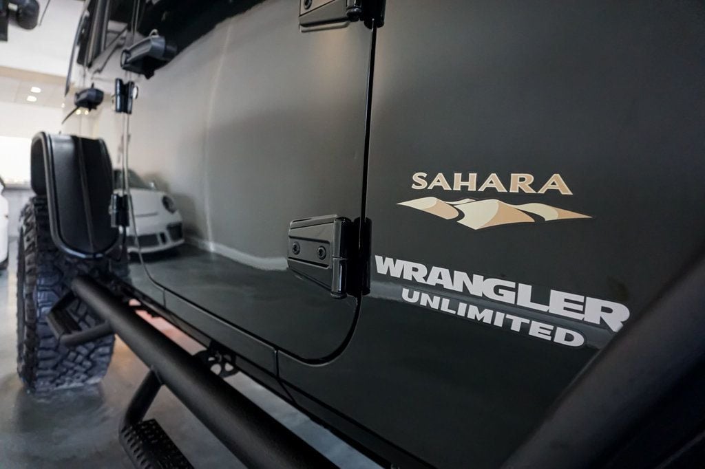 2012 Jeep Wrangler Unlimited *Sahara* *Lifted/Wheels* *Winch* *Only 24k Miles* - 22959956 - 59