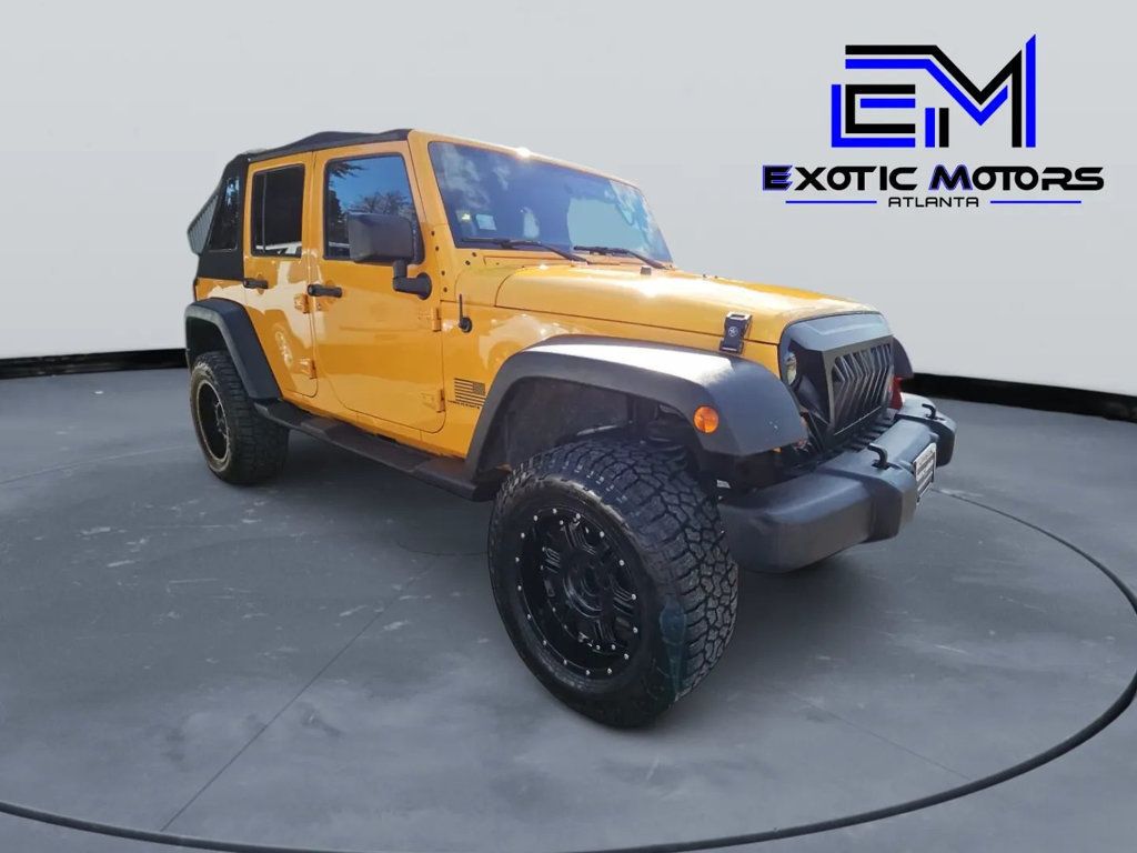 2012 Jeep Wrangler Unlimited Sport photo 3