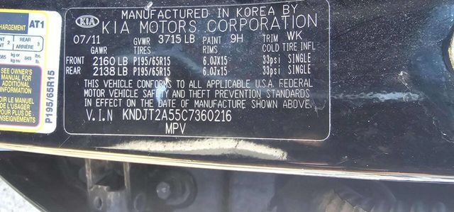 2012 Kia Soul 5dr Wagon Automatic - 22986795 - 9