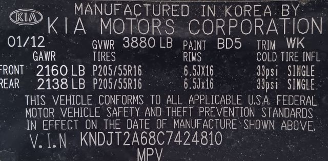 2012 Kia Soul SOUL +/!/SPORT - 22945058 - 4