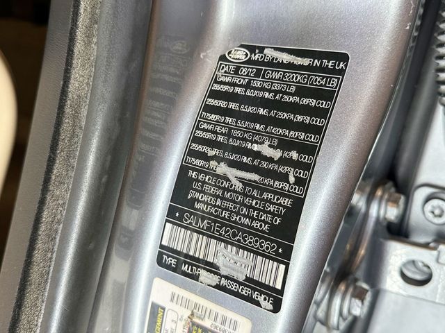 2012 Land Rover Range Rover 4WD 4dr SC - 23056483 - 46