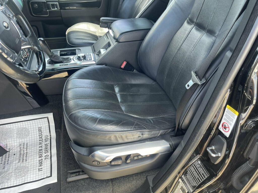 2012 Land Rover Range Rover 4WD 4dr SC - 23068539 - 10