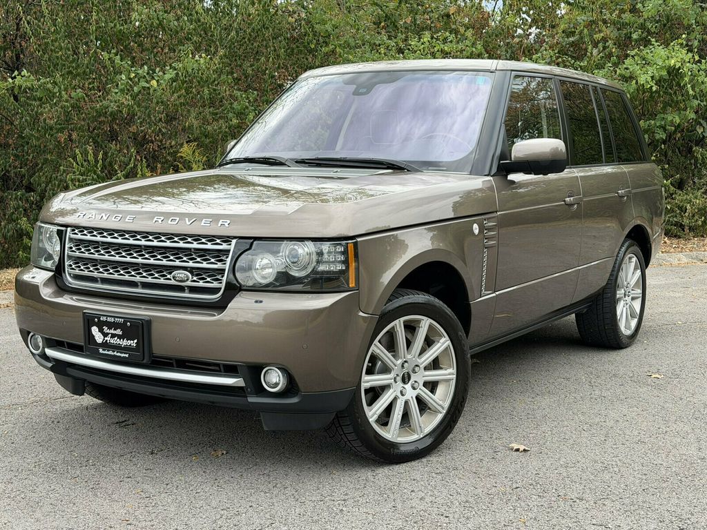 2012 Land Rover Range Rover Local Trade/Heated Ventilated Front Seats/Blind Spot/360 Surround Cam - 23088829 - 0