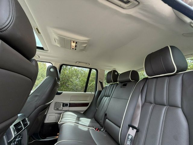 2012 Land Rover Range Rover Local Trade/Heated Ventilated Front Seats/Blind Spot/360 Surround Cam - 23088829 - 25