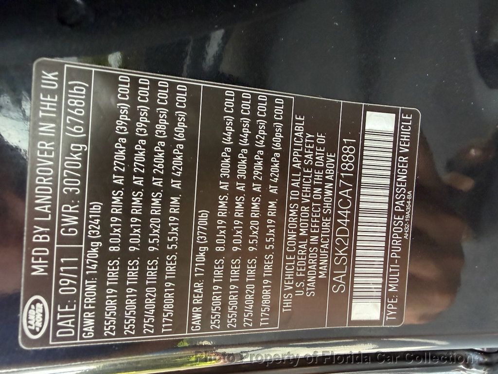 2012 Land Rover Range Rover Sport 4WD 4dr HSE LUX - 23043686 - 94