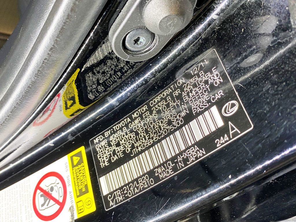 2012 Lexus CT 200h FWD 4dr Hybrid Premium - 22960757 - 60