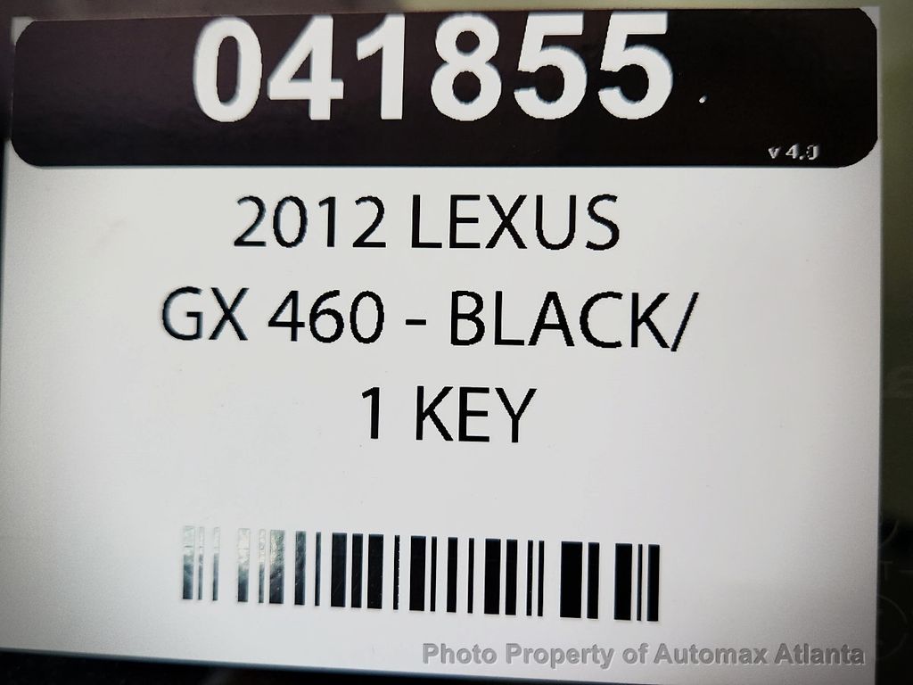 2012 LEXUS GX 460 NAVIGATION AND BACKUP CAMERA - 22055895 - 47