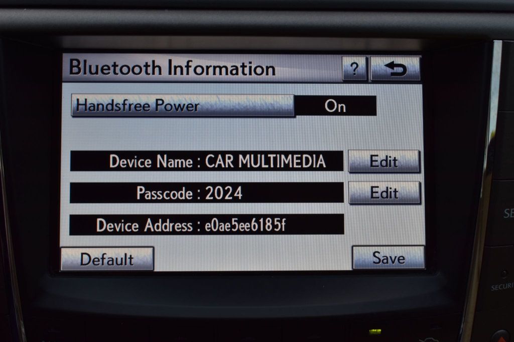 2012 Lexus IS 250 4dr Sport Sedan Automatic AWD - 22999680 - 46