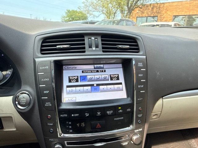 2012 Lexus IS 250 4dr Sport Sedan Automatic AWD - 23053919 - 10