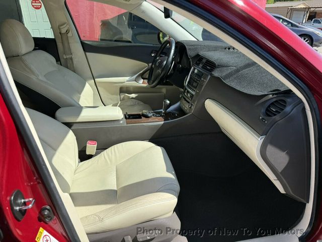 2012 Lexus IS 250 4dr Sport Sedan Automatic RWD - 23081808 - 10
