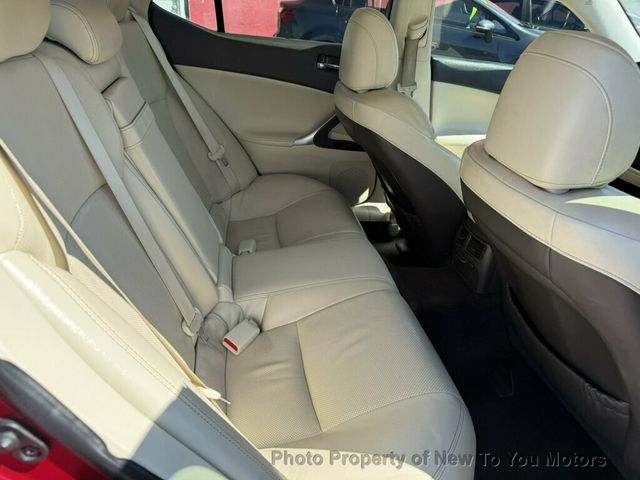 2012 Lexus IS 250 4dr Sport Sedan Automatic RWD - 23081808 - 11