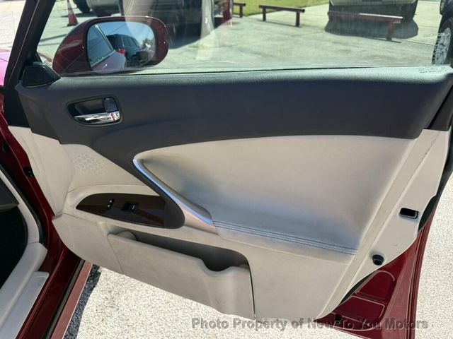 2012 Lexus IS 250 4dr Sport Sedan Automatic RWD - 23081808 - 16