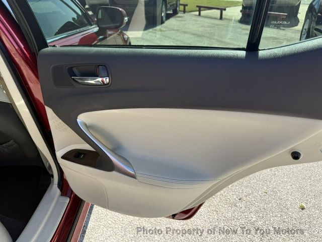 2012 Lexus IS 250 4dr Sport Sedan Automatic RWD - 23081808 - 17