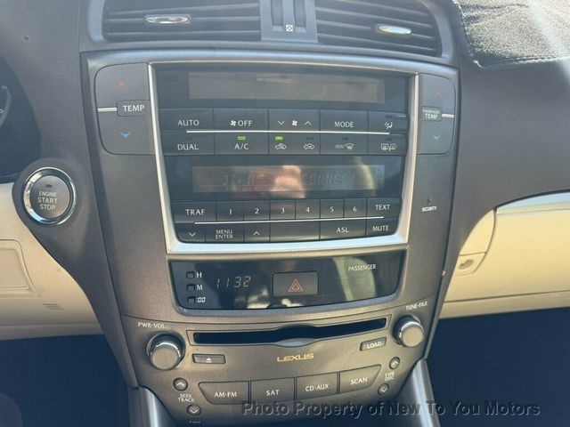 2012 Lexus IS 250 4dr Sport Sedan Automatic RWD - 23081808 - 4