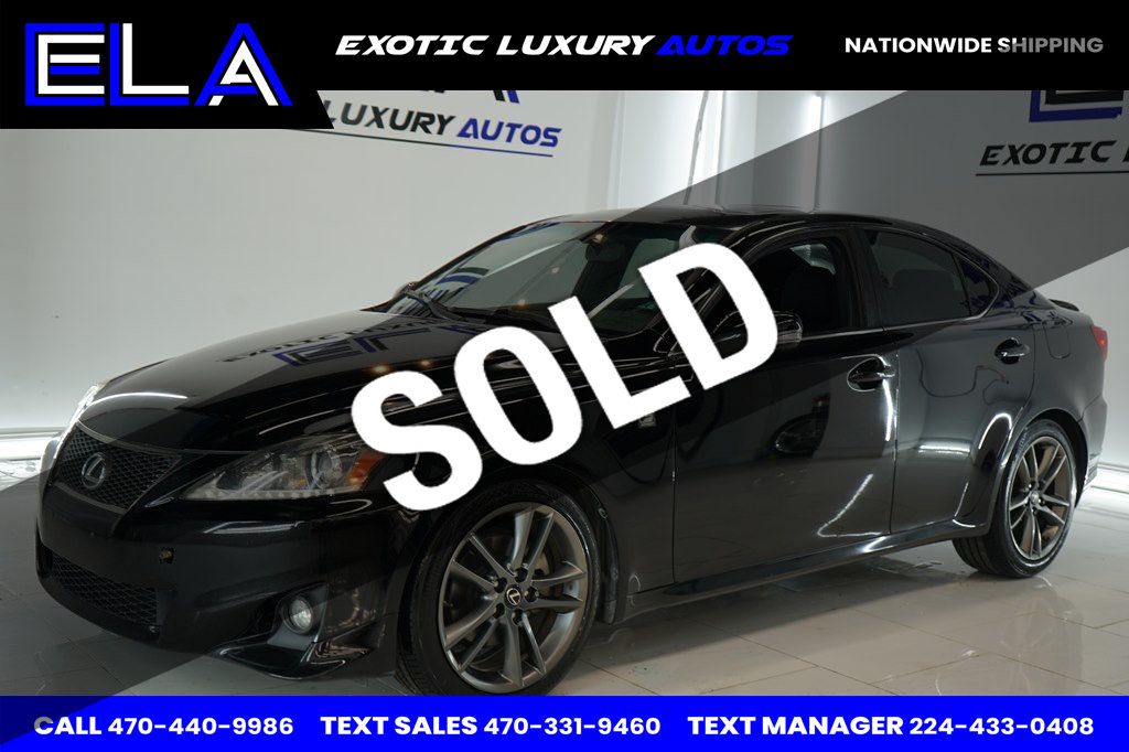 2012 Lexus IS 250 F SPORT! F SPORT! WOW CLEAN! ONE OWNER SINCE NEW! NAVIGATION - 22770059 - 0