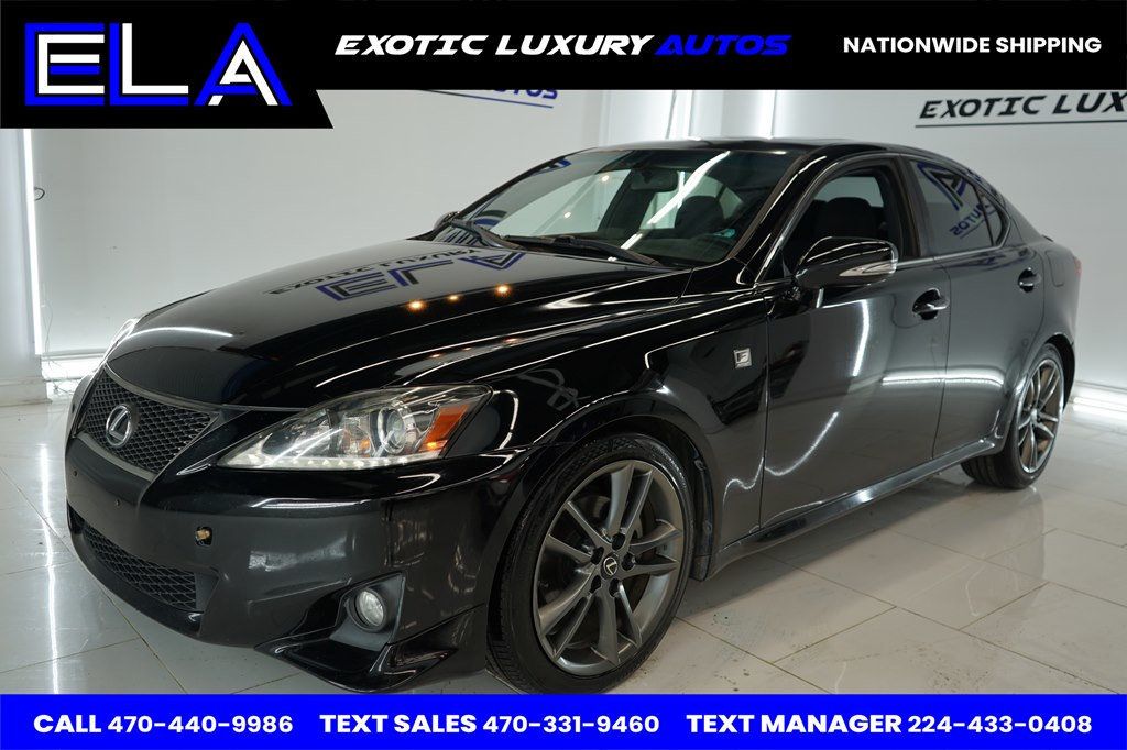 2012 Lexus IS 250 F SPORT! F SPORT! WOW CLEAN! ONE OWNER SINCE NEW! NAVIGATION - 22770059 - 1