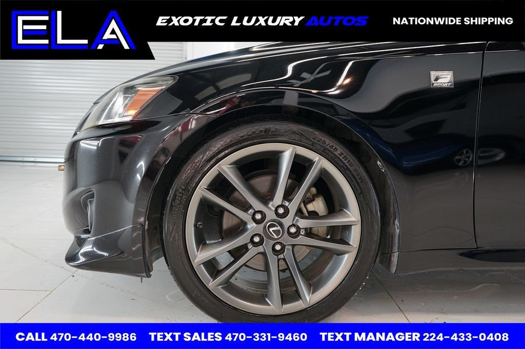 2012 Lexus IS 250 F SPORT! F SPORT! WOW CLEAN! ONE OWNER SINCE NEW! NAVIGATION - 22770059 - 4