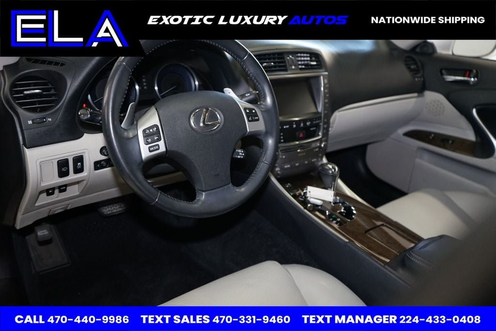 2012 Lexus IS 350 YOU WONT FIND ONE CLEANER! WOW! ONE OWNER SINCE NEW! NAVIGAITON! - 22677880 - 24