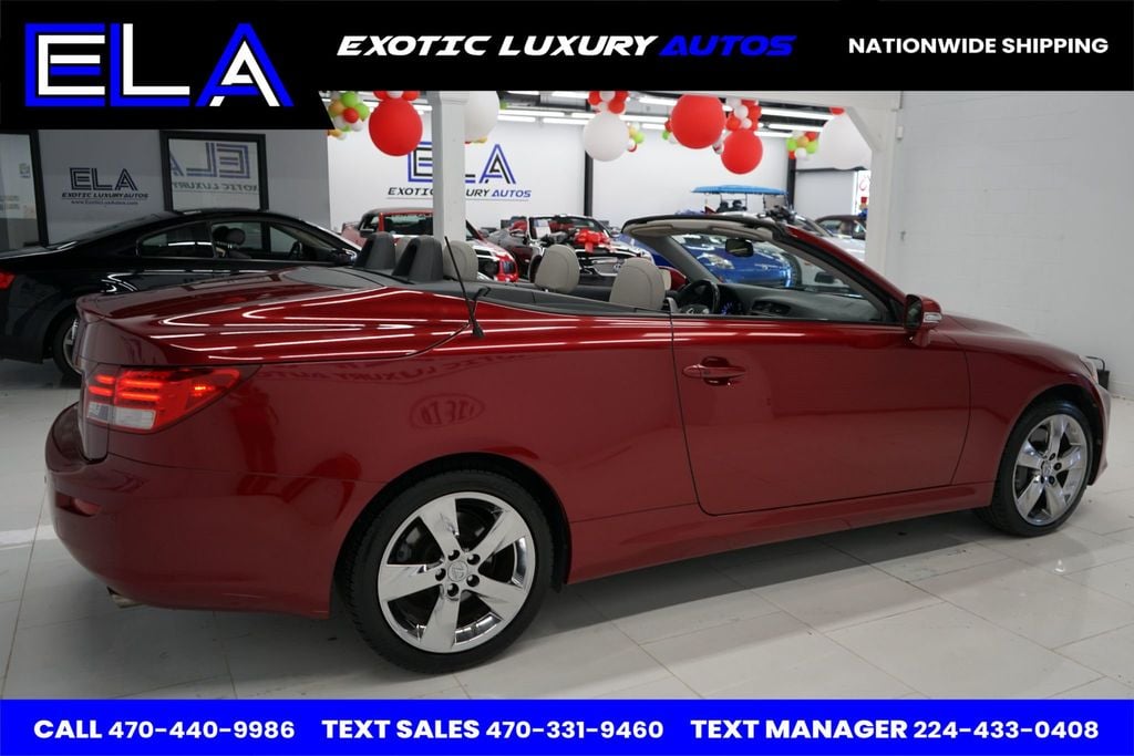 2012 Lexus IS 350C VERY CLEAN RED MICA! CLEAN CARFAX! CLEAN ! NAVIGATION! RIGHT ONE - 22668656 - 14