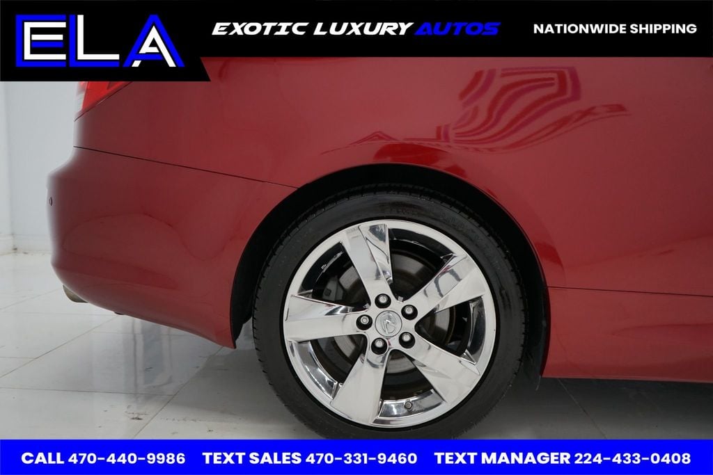 2012 Lexus IS 350C VERY CLEAN RED MICA! CLEAN CARFAX! CLEAN ! NAVIGATION! RIGHT ONE - 22668656 - 15