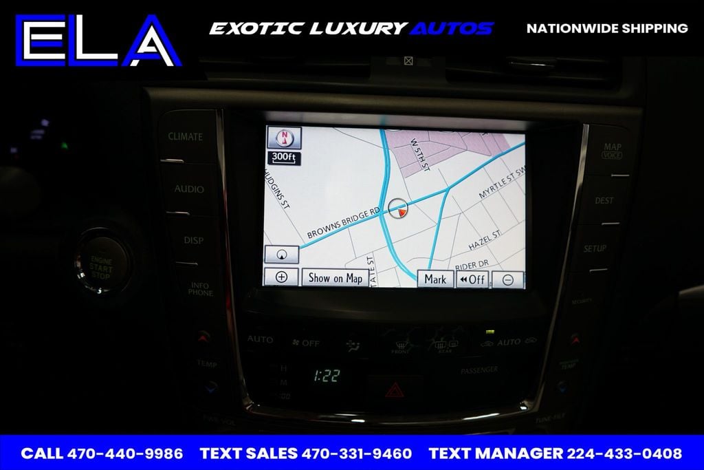 2012 Lexus IS 350C VERY CLEAN RED MICA! CLEAN CARFAX! CLEAN ! NAVIGATION! RIGHT ONE - 22668656 - 35