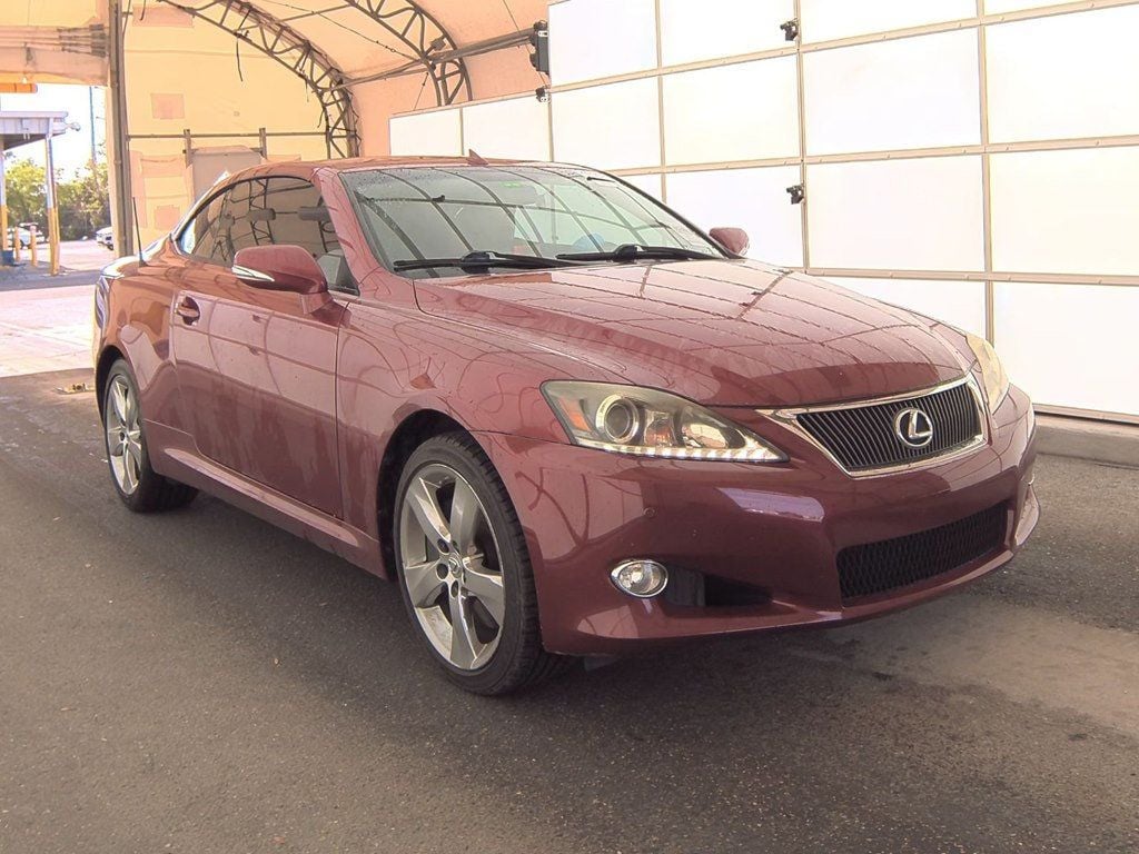 2012 Lexus IS 350C VERY CLEAN RED MICA! CLEAN CARFAX! CLEAN ! NAVIGATION! RIGHT ONE - 22668656 - 3